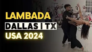 Iago Hassuike and Vanessa Meirelles - Lambada demo - Dallas | Texas 2024.