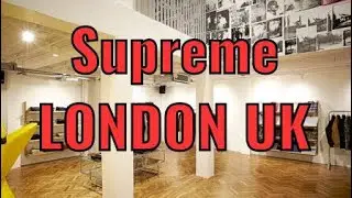 😱 SUPREME 😱 STORE IN LONDON UK 🇬🇧 UNDERCOVER VLOG UNDERGROUND