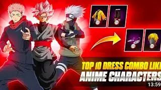 Top 10 dress combination of Anime 😱