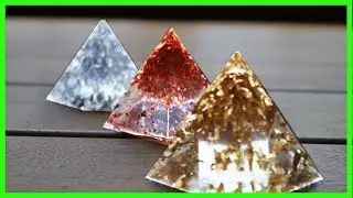 INCLUSION CUIVRE / OR / ARGENT - ORGONITE