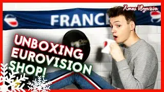 UNBOXING EUROVISION SHOP 🤑 | MAXE Eurovision - ❄️ Xmas Vlogovision #6