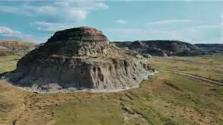 Exploring Castle Butte, Saskatchewan with DJI #MavicMini