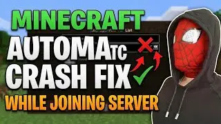 🚨 Minecraft Automatically Crashing While Joining Server? FIXED! ✅