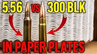 5.56 НАТО против 300 Blackout: неожиданные результаты...