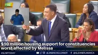 Prime minister Mr Andrew holiness announce plans to rebuild janamica after hurricane mellissa 