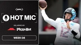 Best Hot Mic Moments of Week 8 delivered by Pizza Hut | United Football League