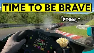 This Car + Nurburgring is Unholy on iRacing