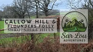 Walkies over Callow Hill and Flounders Folly in the Shropshire Hills