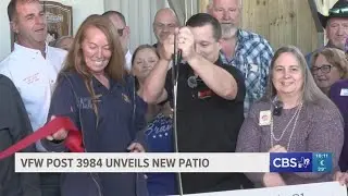 VFW Post 3984 unveils new patio in ribbon cutting ceremony