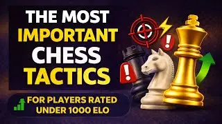 The Most Important Chess Tactics for Players Rated under 1000 elo
