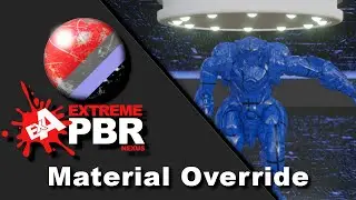#extremepbr Addon - Material Override