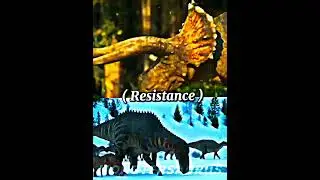 Triceratops prorsus vs Edmontosaurus Annectens ( real Life )