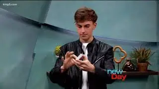 Magician Matthew Laslo performs - New Day Northwest