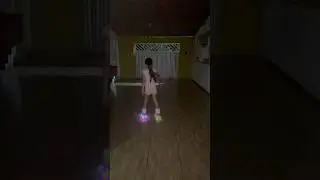 PATINS QUAD COM LED #patins #quad #divers&atilde;o