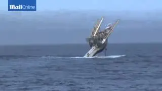 The strangest ship in the world flips 90...