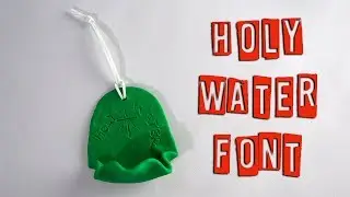 December 16th-Holy Water Font craft