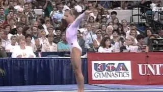Jennie Thompson - Floor Exercise - 1994 U.S. Gymnastics Championships - Women - All Around
