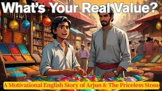 How to Value Yourself | Know Your Worth | Motivational English Story of Arjun & The Priceless Stone