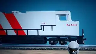 Rio Tinto Iron Ore Train In Western Australia (LBP 3)