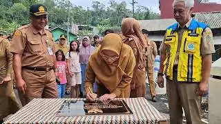 Bupati Amalia resmikan jembatan Panaraban, perlancar transportasi dan tingkatkan ekonomi masyarakat