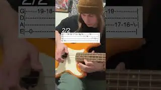 Metallica - For Whom The Bell Tolls (Bass Cover) [With Tabs]