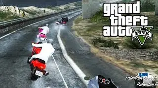 GTA 5 Online High Life DLC Race: Thrusting Motion - Collision