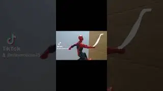 Happy New Year's #spiderman #Spidermanswinging #stopmotion #stopmotionstudio