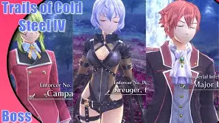 Trails of Cold Steel 4 Boss | Kreuger, Lechter & Campanella | Hard Mode