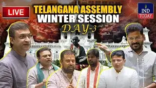 🔴LIVE | Telangana Assembly Winter Session Day-3 LIVE | CM Revanth Reddy | Akbaruddin Owaisi