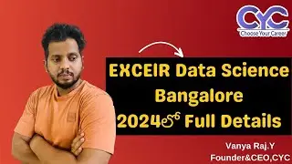 EXCElR Data Science Bangalore 2024లో Full Details | Data Science course in Bangalore | CYC