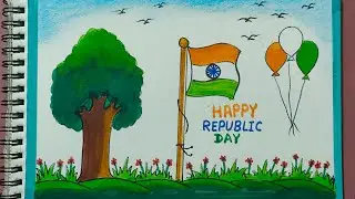 Republic day special drawing 🇮🇳 || ( Very Easy ) step by step 