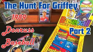 Ken Griffey Jr. Rookie Card Hunting in 1989 Donruss Baseball (Part 2) #baseballcards #junkwax #mlbb