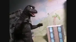 Godzilla Vs. Hedorah (Stop Motion Fight)