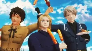Hotto Dogu MEME MMD Aph Hetalia