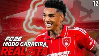 HAT-TRICK BRASILEIRO NA LIGA INGLESA - MODO CARREIRA REALISTA FC26 | EP12 🔴⚪