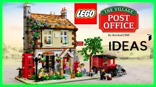 LEGO Ideas Village Post Office Project by Bricked1980