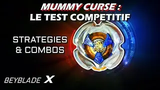 Le test COMPETITIF de MUMMY CURSE, la nouvelle TOUPIE BEYBLADE X de type DEFENSE !