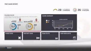 Los Angeles Chargers vs Pittsburgh Steelers Madden 19 Full Game Simulation Nation