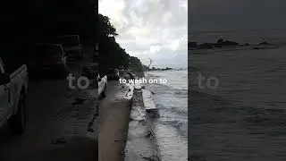 Aumento del nivel del mar en el mundo real en Seychelles