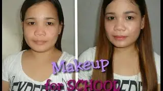 SIMPLE MAKEUP FOR SCHOOL | PINAY (TAGALOG)