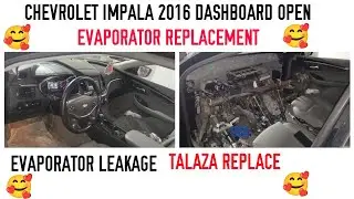 chevrolet impala dashboard open karne ka tarika?2016 chevy impala dash removal?chevy dash removal?