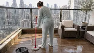 speed cleaning my apartment