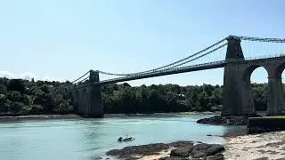 Is this the Most Stunning Bridge in the UK? | Menai Bridge Anglesey