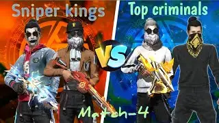 Match 4 Sniper Kings vs Top criminals || free fire tournament tamil&nbsp;||&nbsp;pkgod999&nbsp;yt