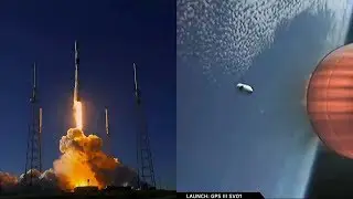 Falcon 9 запускает GPS III SV01