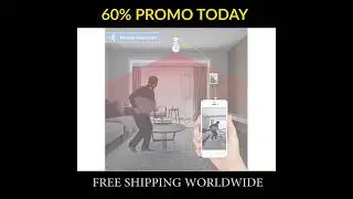 Best 360&deg; CCTV Security Bulb Spy Camera 2019  - CCTV Bulb Camera connect to mobile