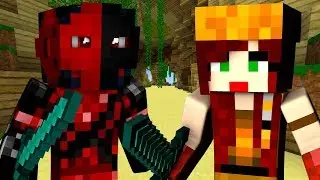HUNTING FOR QUESTS with MissGladiator!! Minecraft Uncharted #4 (skyblock islands)