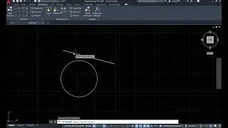AutoCAD 2021 Tutorial: Geometric constraints (3) Tangent