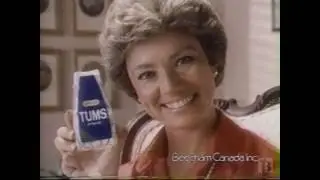 Tums Antacid Commercial 1989