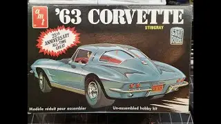 Quick Build! AMT 63' Corvette Stingray Street Rod Series!